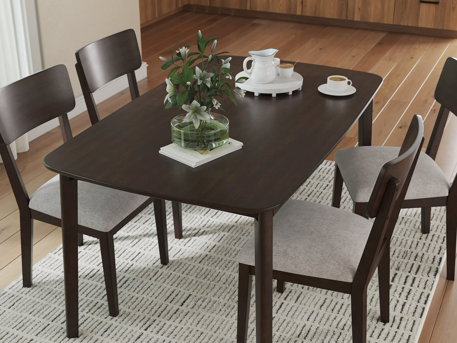 Mallenette Dining Table and 4 Chairs (Set of 5) - Furniture 4 Less (Jacksonville, NC)