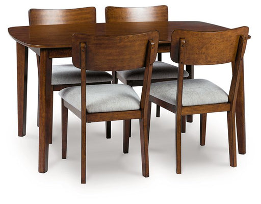Tameride Dining Table and 4 Chairs (Set of 5) - Furniture 4 Less (Jacksonville, NC)