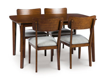 Tameride Dining Table and 4 Chairs (Set of 5) - Furniture 4 Less (Jacksonville, NC)