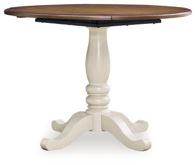 Wirloni Dining Drop Leaf Table - Furniture 4 Less (Jacksonville, NC)