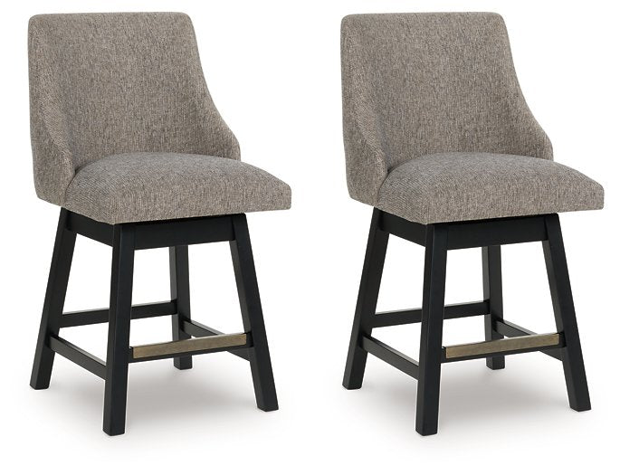 Neymorton Counter Height Barstool (Set of 2) - Furniture 4 Less (Jacksonville, NC)