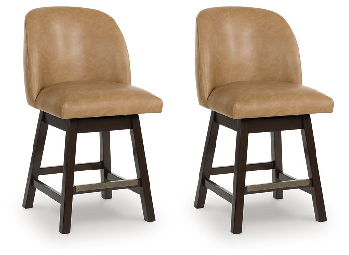 Neymorton Counter Height Barstool (Set of 2) - Furniture 4 Less (Jacksonville, NC)
