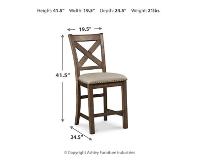 Moriville Counter Height Dining Set - Furniture 4 Less (Jacksonville, NC)