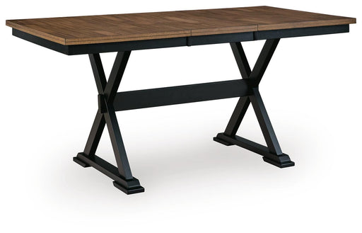 Wildenauer Counter Height Butterfly Extension Table - Furniture 4 Less (Jacksonville, NC)
