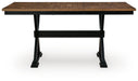 Wildenauer Counter Height Butterfly Extension Table - Furniture 4 Less (Jacksonville, NC)