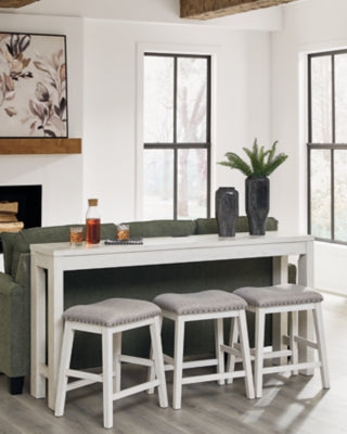 Robbinsdale Counter Height Dining Table and 3 Barstools Set - Furniture 4 Less (Jacksonville, NC)