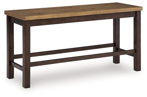 Rylandeen Counter Height Dining Bench - Furniture 4 Less (Jacksonville, NC)
