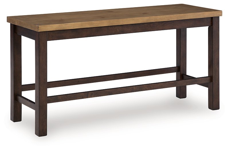 Rylandeen Counter Height Dining Bench - Furniture 4 Less (Jacksonville, NC)