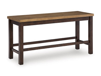 Rylandeen Counter Height Dining Bench - Furniture 4 Less (Jacksonville, NC)