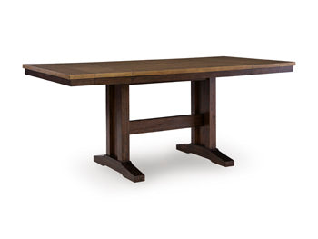 Rylandeen Counter Height Dining Extension Table - Furniture 4 Less (Jacksonville, NC)
