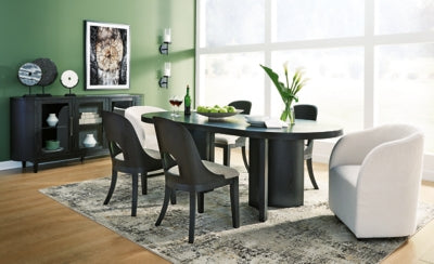 Rowanbeck Dining Package - Furniture 4 Less (Jacksonville, NC)