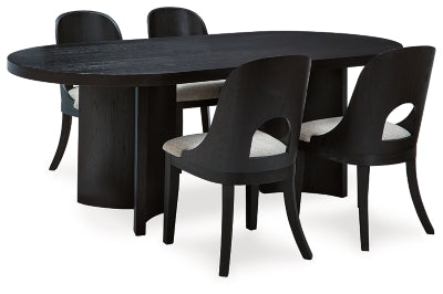Rowanbeck Dining Package - Furniture 4 Less (Jacksonville, NC)