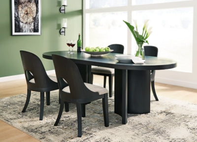 Rowanbeck Dining Package - Furniture 4 Less (Jacksonville, NC)