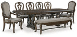Maylee Dining Room Set - Furniture 4 Less (Jacksonville, NC)