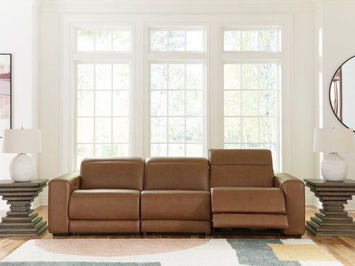 Magic Man Power Reclining Sectional Sofa - Furniture 4 Less (Jacksonville, NC)