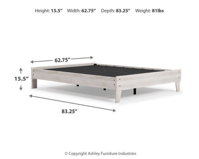 Shawburn Queen Platform Bed - Furniture 4 Less (Jacksonville, NC)