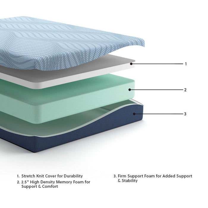 Peak 2.0 10 Memory Foam Mattress - Furniture 4 Less (Jacksonville, NC)