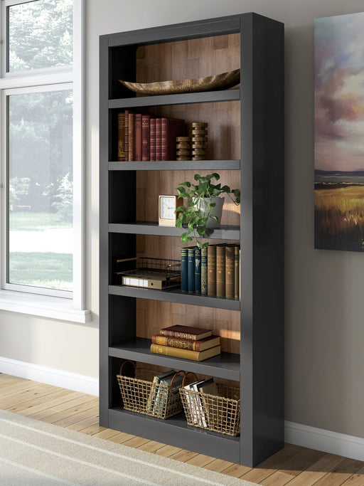 Wildenauer 75" Bookcase - Furniture 4 Less (Jacksonville, NC)