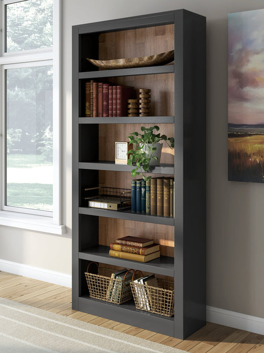 Wildenauer 75" Bookcase - Furniture 4 Less (Jacksonville, NC)