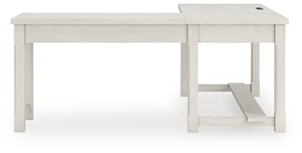 Robbinsdale L-Shaped Home Office Desk - Furniture 4 Less (Jacksonville, NC)