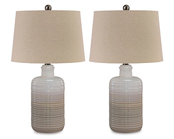 Marnina Table Lamp (Set of 2) - Furniture 4 Less (Jacksonville, NC)