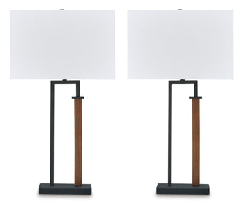 Voslen Table Lamp (Set of 2) - Furniture 4 Less (Jacksonville, NC)