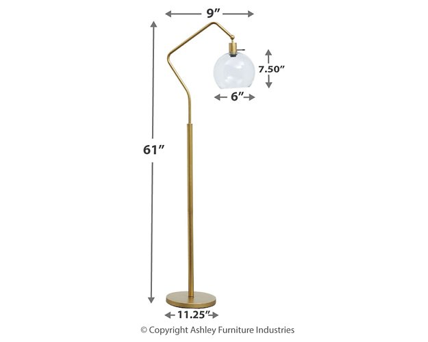 Marilee Floor Lamp - Furniture 4 Less (Jacksonville, NC)