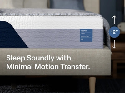 Nectar Classic Memory Foam 5.1 Mattress - Furniture 4 Less (Jacksonville, NC)