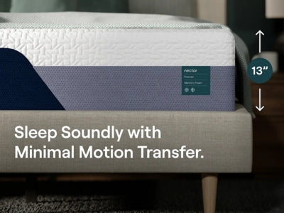 Nectar Premier Memory Foam 5.1 Mattress - Furniture 4 Less (Jacksonville, NC)
