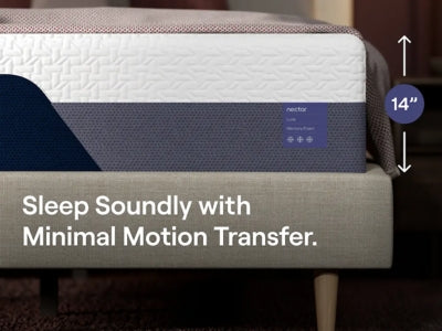 Nectar Luxe Memory Foam 5.1 Mattress - Furniture 4 Less (Jacksonville, NC)