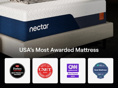 Nectar Ultra Memory Foam 5.1 Mattress - Furniture 4 Less (Jacksonville, NC)