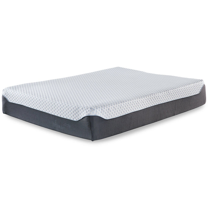 12 Inch Chime Elite Adjustable Base with Mattress - Furniture 4 Less (Jacksonville, NC)