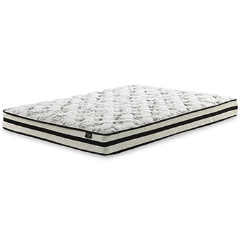 8 Inch Chime Innerspring Mattress Set - Furniture 4 Less (Jacksonville, NC)