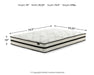 Chime 10 Inch Hybrid Mattress in a Box - Furniture 4 Less (Jacksonville, NC)