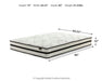 Chime 10 Inch Hybrid Mattress in a Box - Furniture 4 Less (Jacksonville, NC)