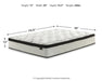 Chime 12 Inch Hybrid Mattress in a Box - Furniture 4 Less (Jacksonville, NC)