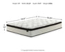 Chime 12 Inch Hybrid Mattress in a Box - Furniture 4 Less (Jacksonville, NC)