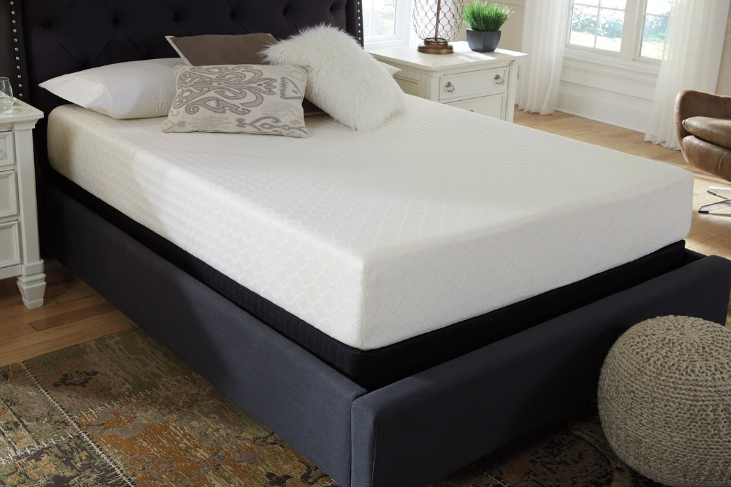 10 Inch Chime Memory Foam Mattress in a Box - Furniture 4 Less (Jacksonville, NC)