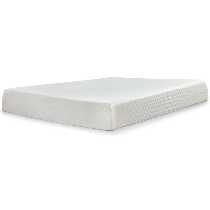 10 Inch Chime Memory Foam Mattress Set - Furniture 4 Less (Jacksonville, NC)