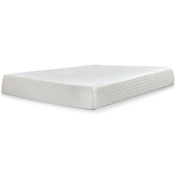 10 Inch Chime Memory Foam Mattress in a Box - Furniture 4 Less (Jacksonville, NC)