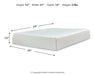 Chime 12 Inch Memory Foam Mattress in a Box - Furniture 4 Less (Jacksonville, NC)