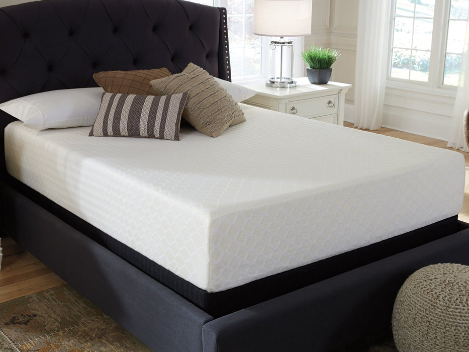 Chime 12 Inch Memory Foam Mattress Set - Furniture 4 Less (Jacksonville, NC)