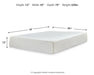 Chime 12 Inch Memory Foam Mattress in a Box - Furniture 4 Less (Jacksonville, NC)