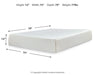 Chime 12 Inch Memory Foam Mattress in a Box - Furniture 4 Less (Jacksonville, NC)