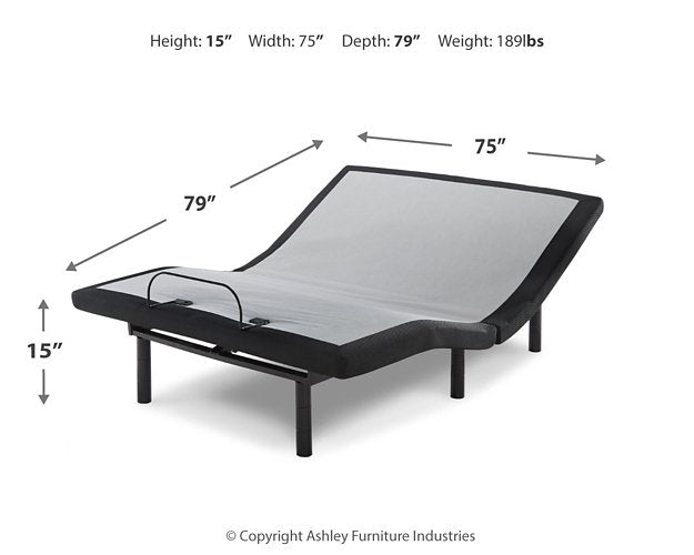 8 Inch Chime Innerspring Mattress Set - Furniture 4 Less (Jacksonville, NC)