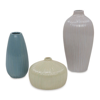 Eiderman Vase (Set of 3) - Furniture 4 Less (Jacksonville, NC)