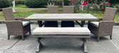 Laguna Heights Outdoor Dining Table - Furniture 4 Less (Jacksonville, NC)