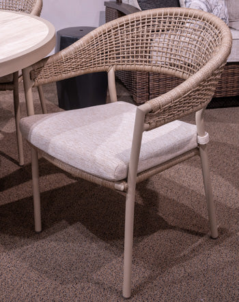 Orchard Beach Outdoor Arm Chair with Cushion (Set of 4) - Furniture 4 Less (Jacksonville, NC)