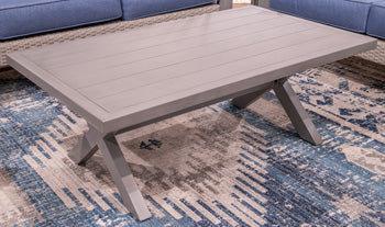 Half Moon Beach Outdoor Coffee Table - Furniture 4 Less (Jacksonville, NC)