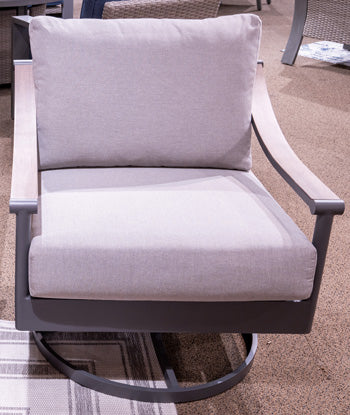 Ocean Beach Outdoor Swivel Lounge with Cushion - Furniture 4 Less (Jacksonville, NC)